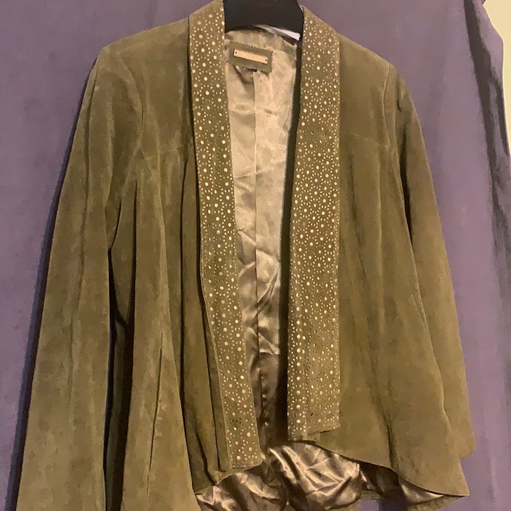 Suede Green Jacket